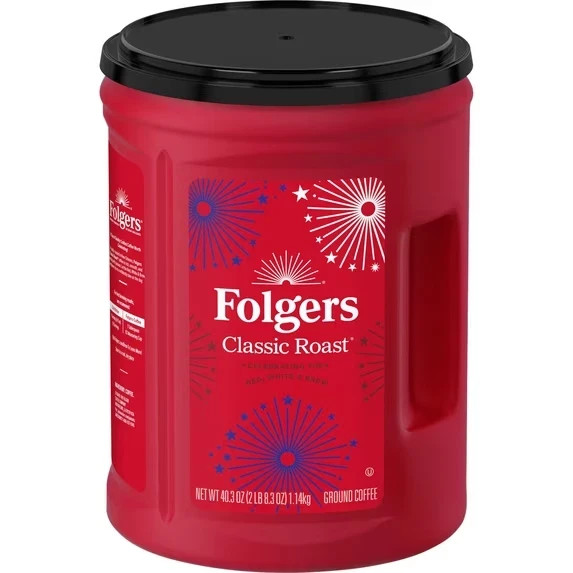 Folgers Classic Roast Medium Ground Coffee - 40.3 oz