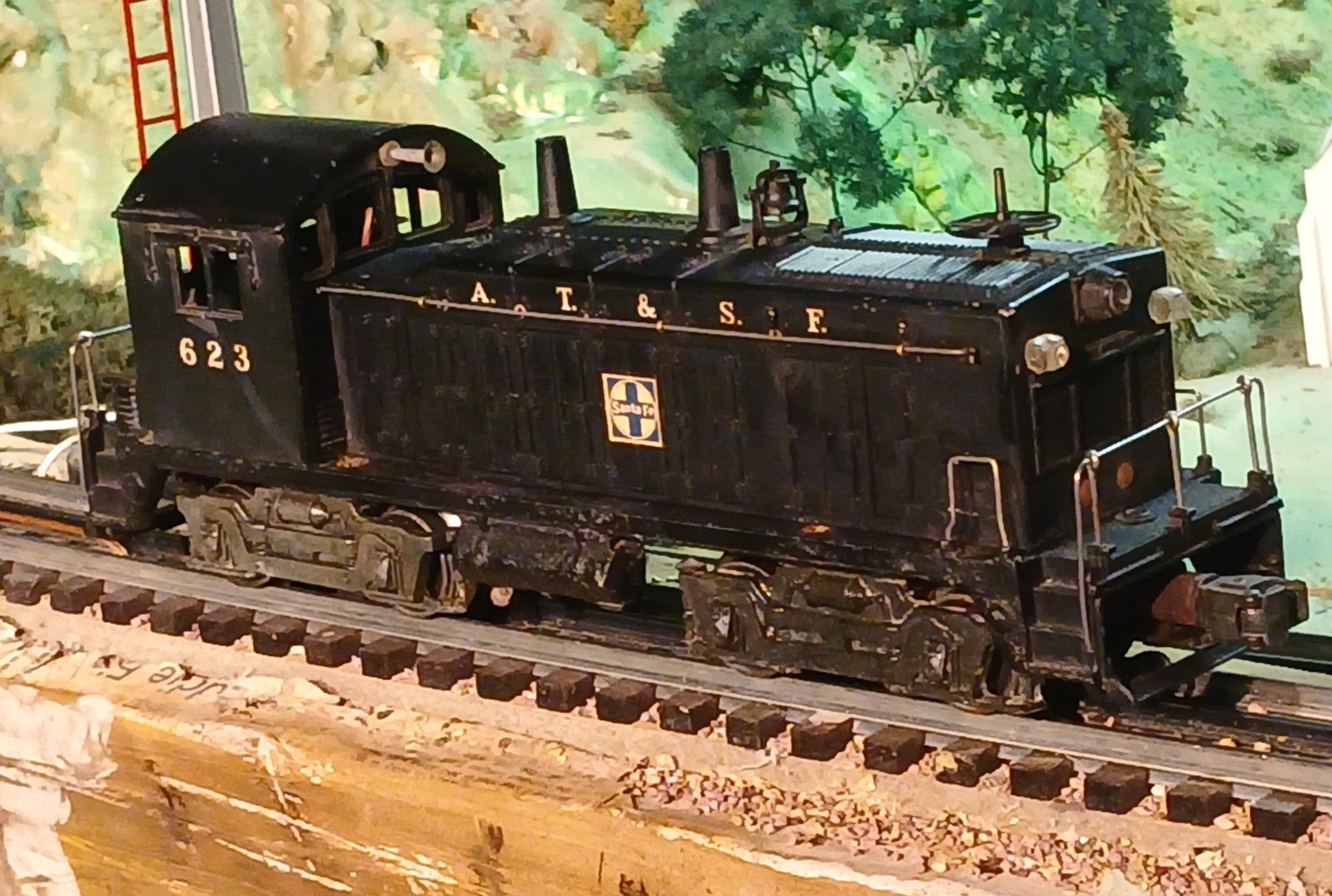 Lionel 623 Santa Fe Diesel Switcher Postwar O Gauge TESTED  Vintage ATSF