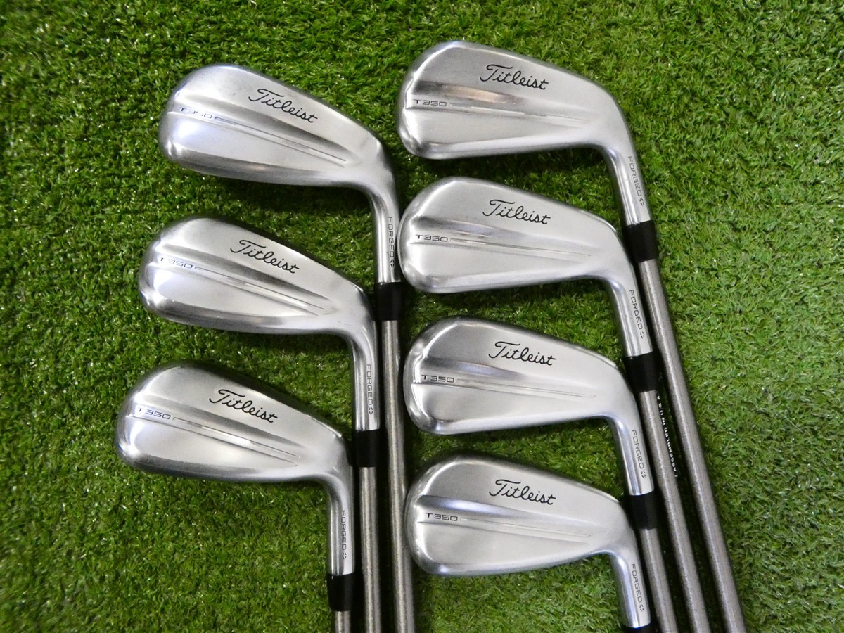 Titleist 2025 T350 Irons 5-P & 48* W SteelFiber i110 cw Stiff Graphite Oversize Titleist 2025 T350 Irons 5-P & 48* W SteelFiber i110 cw Stiff Graphite Oversize