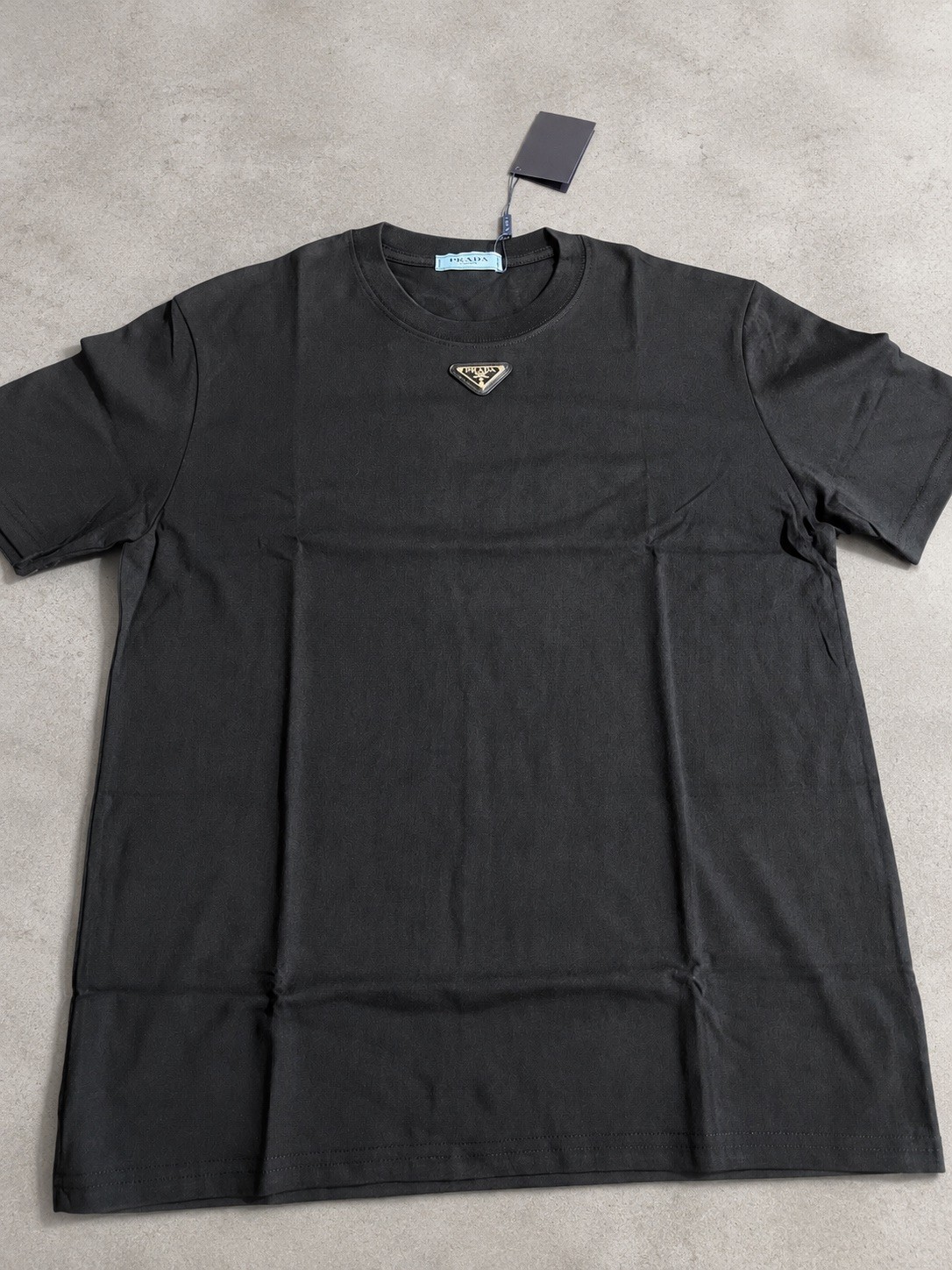 Prada Triangle Logo Tee size Large Prada Triangle Logo Tee size Large