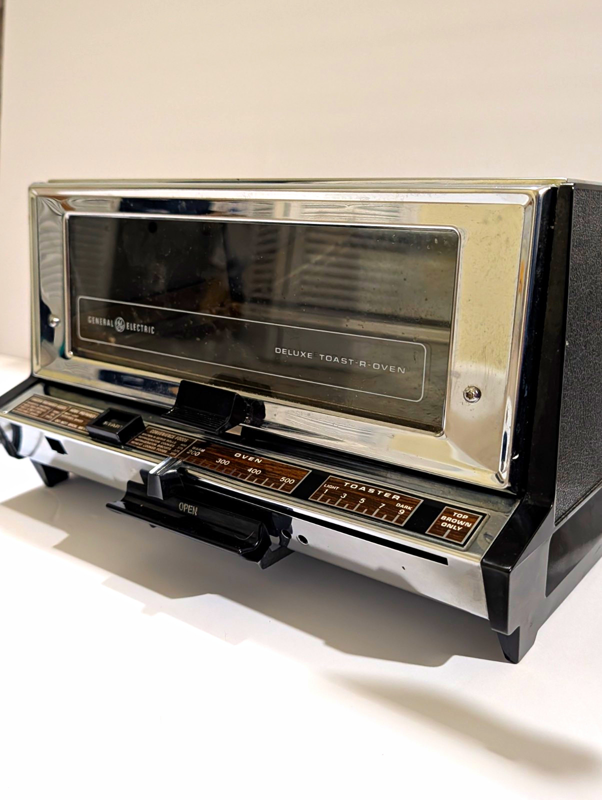 Vintage GE T93 Chrome Toaster Circa 1940 50s – Tested/ Working Made in USA