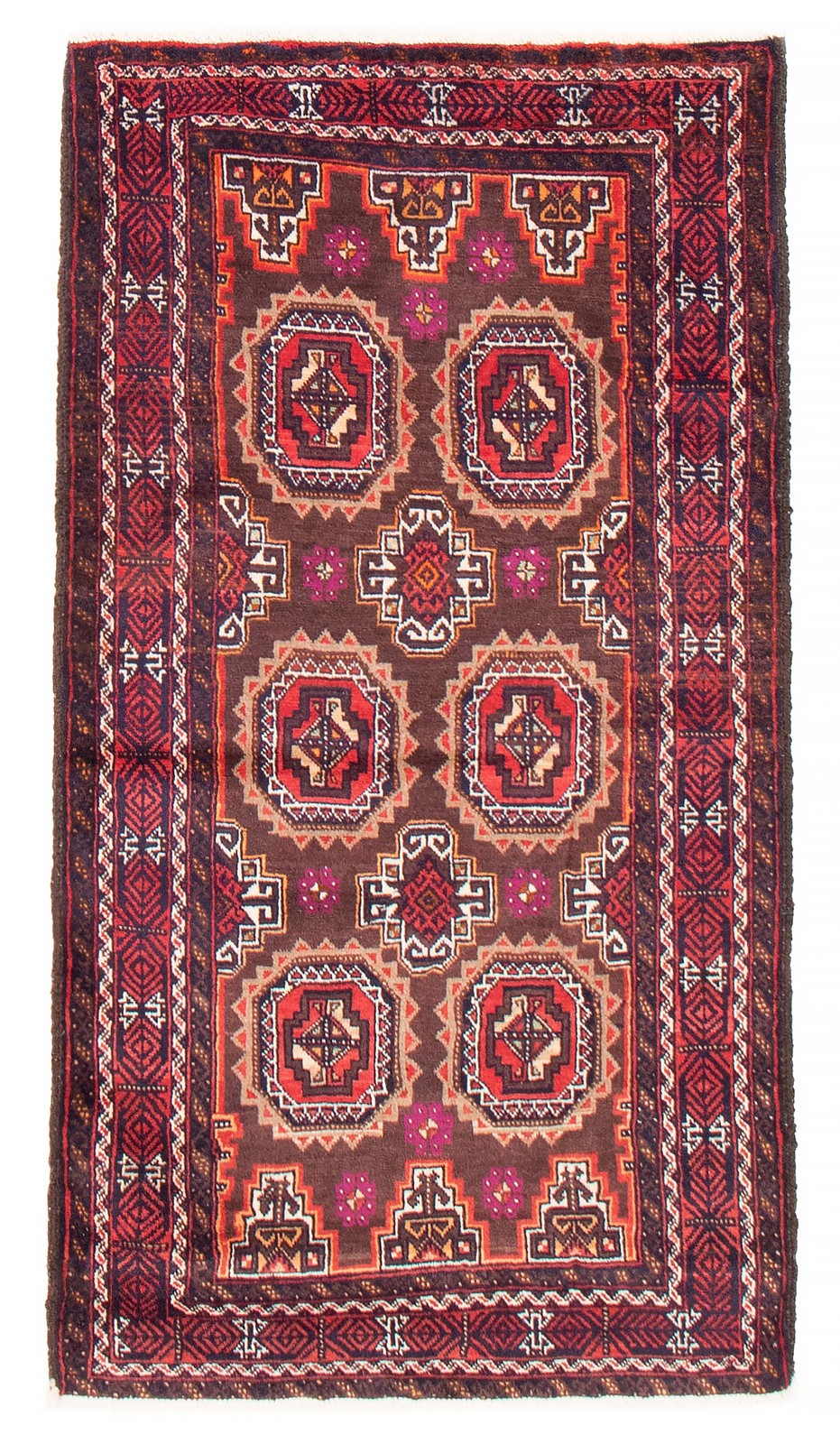 Traditional Vintage Hand-Knotted Area Rug 3\'3\