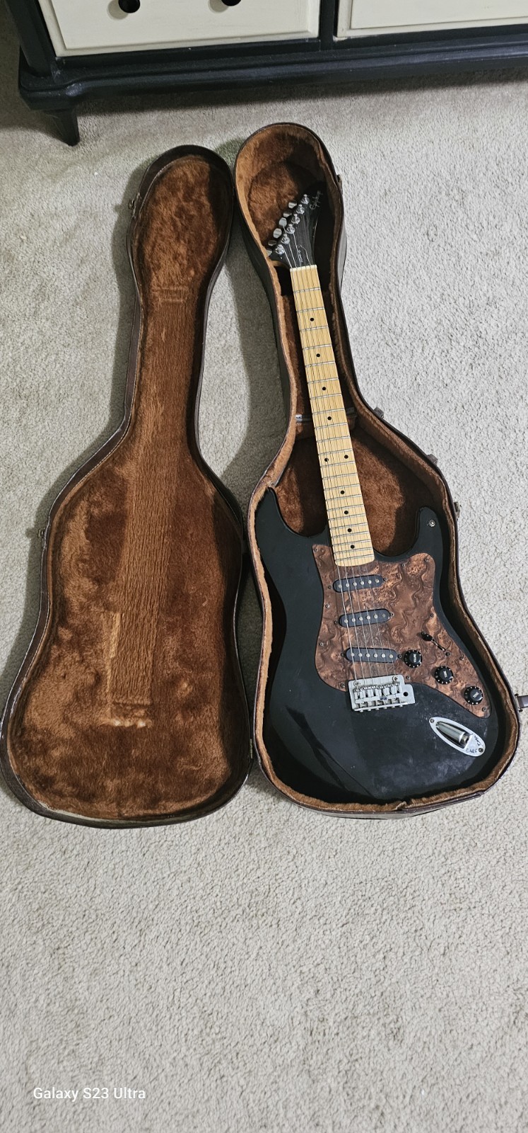 Electric Guitar Solid 1993 Epiphone S-310  Strastocaster Style maple fretboard 