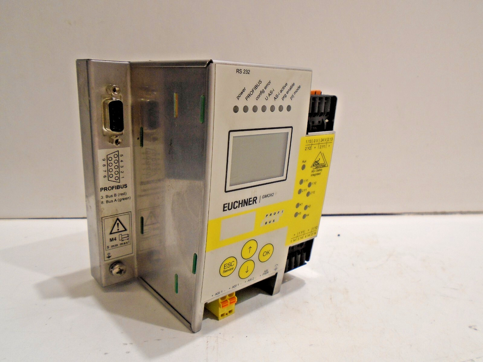 EUCHNER GMOX-PR-22DN-C16 AS-INTERFACE SAFETY MONITOR