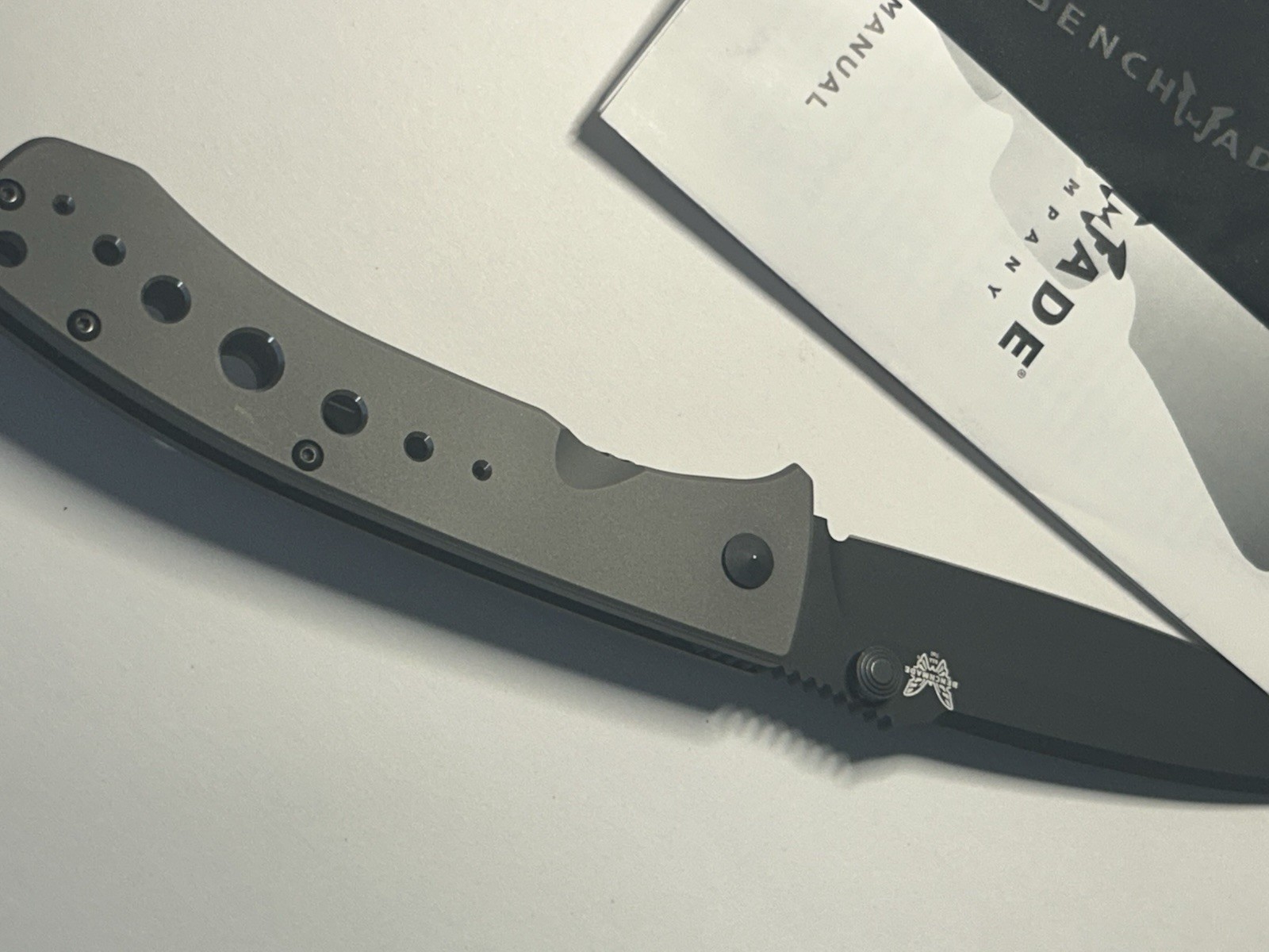 Benchmade 760 BK LFTi Discontinued First Production. 204/1000