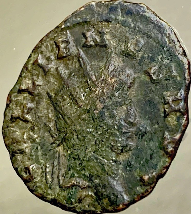 Genuine Ancient Roman Empire Coin 260-268AD  Emperor Gallienus Iovi Jupiter