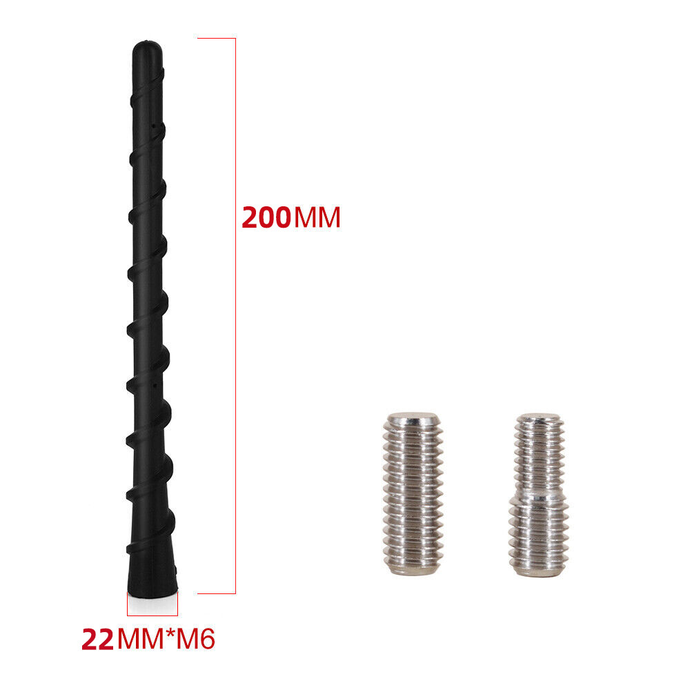 8 inch antenna mast Roof Mounted Radio Fit For 2011-17 Dodge Chrysler Jeep