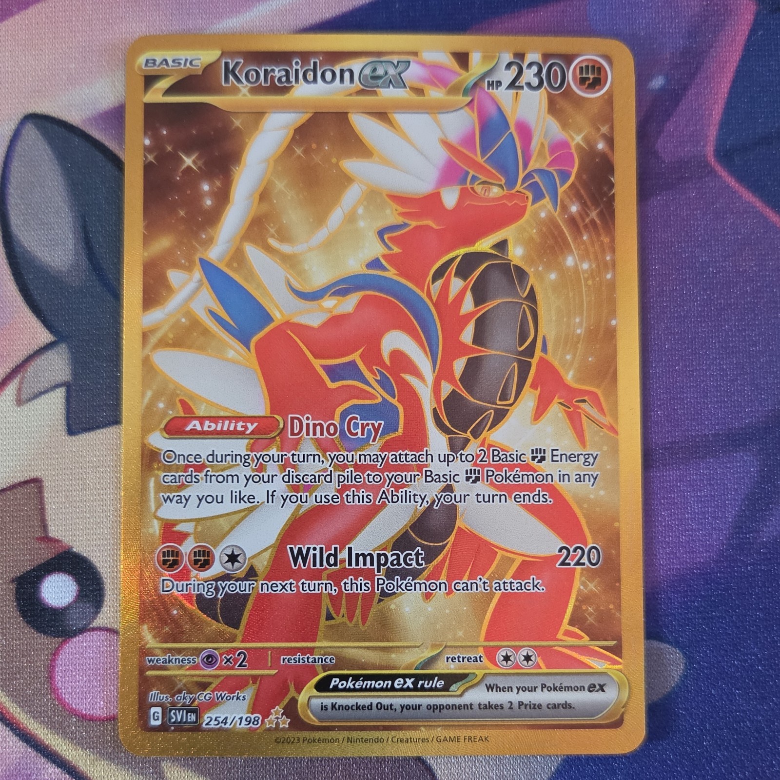 Koraidon ex 254/198 SV01: Scarlet & Violet Base Set Holo