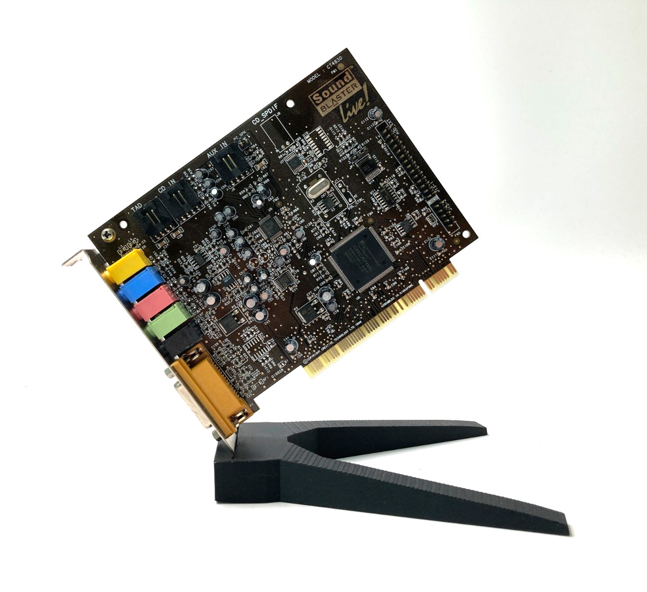 Vintage Creative Labs Sound Blaster Live PCI CT4830 32-bit PCI Sound Card