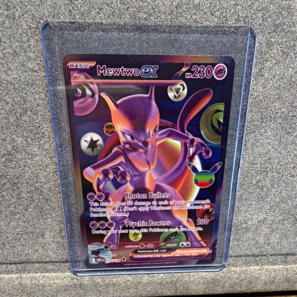 Pokemon TCG 30th Celebration Mewtwo Ex 157/128