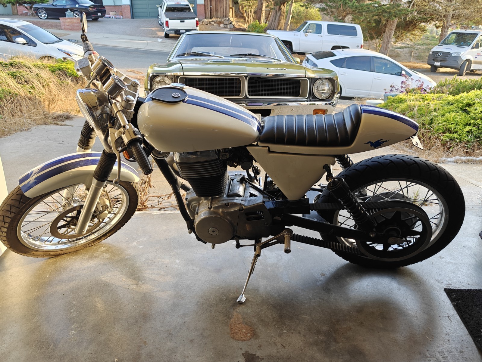Beautiful 1997 Suzuki Cafe Racer Motorcycle