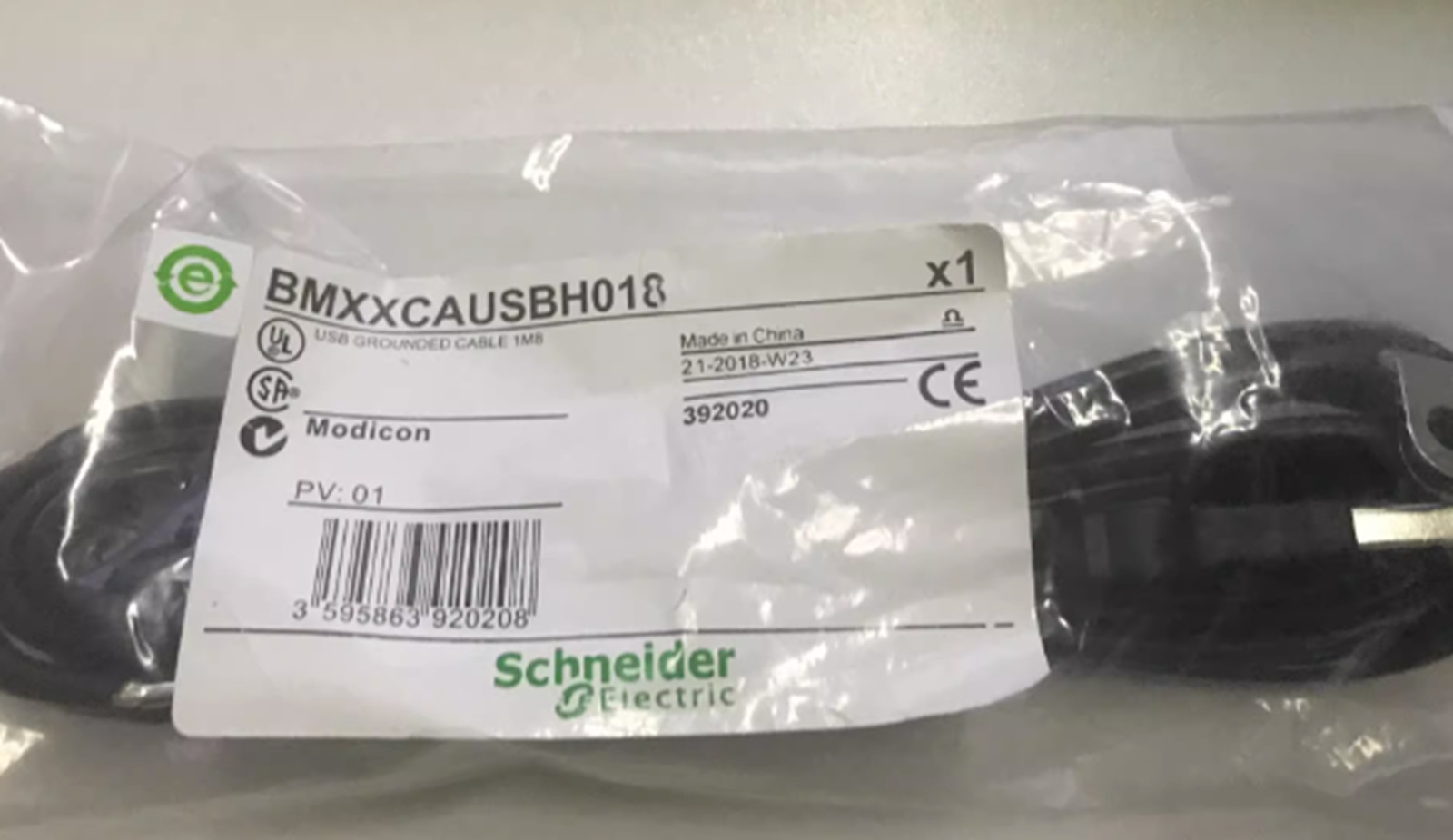 NEW Schneider/Modicon PLC Accessory BMXXCAUSBH018