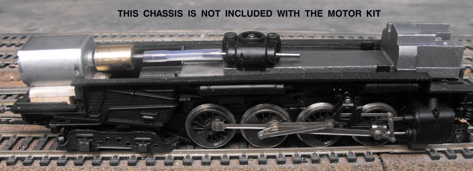 AHM RIVAROSSI HO SCALE LARGE STEAM CAN MOTOR FLLYWHEEL CONVERSION KIT