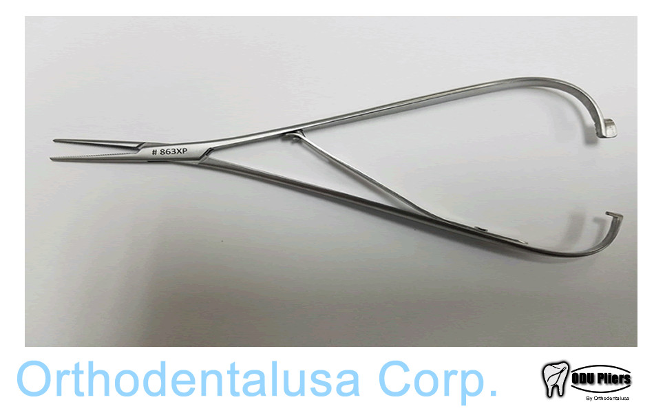 Set x 10 Orthodontic Mathieu narrow FINE SERRATION Smaha Orthodentalusa 863XP