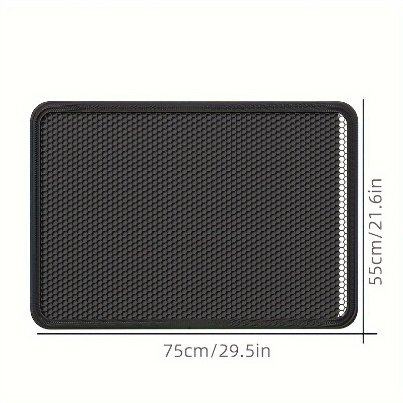 Waterproof Double Layer Cat Litter Mat Honeycomb Trapping Pad for Kitty