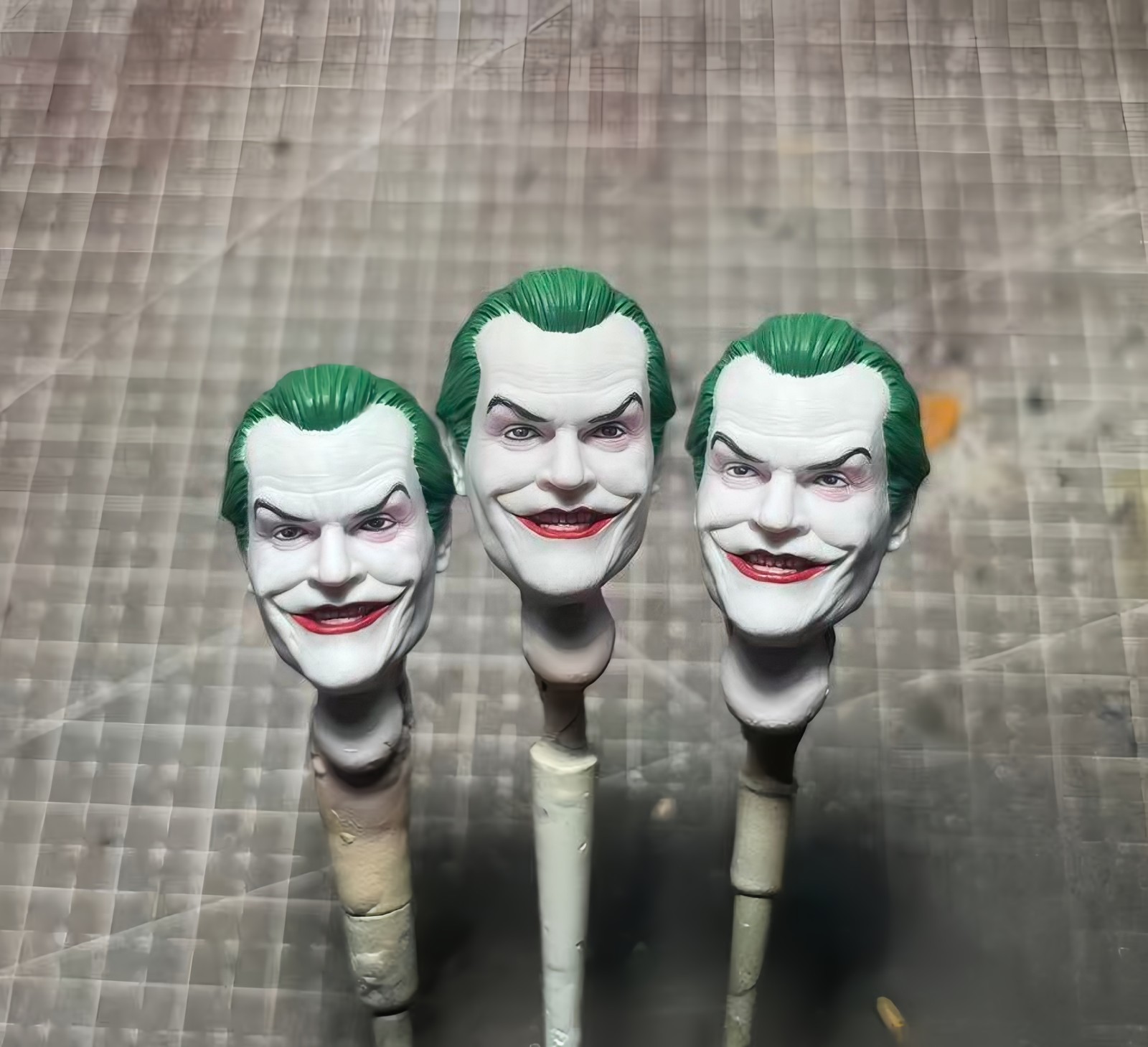 1/12 Painted Jack Nicholson 1989 Classic Head Sculpt Fit Mcfarlane Action Figure