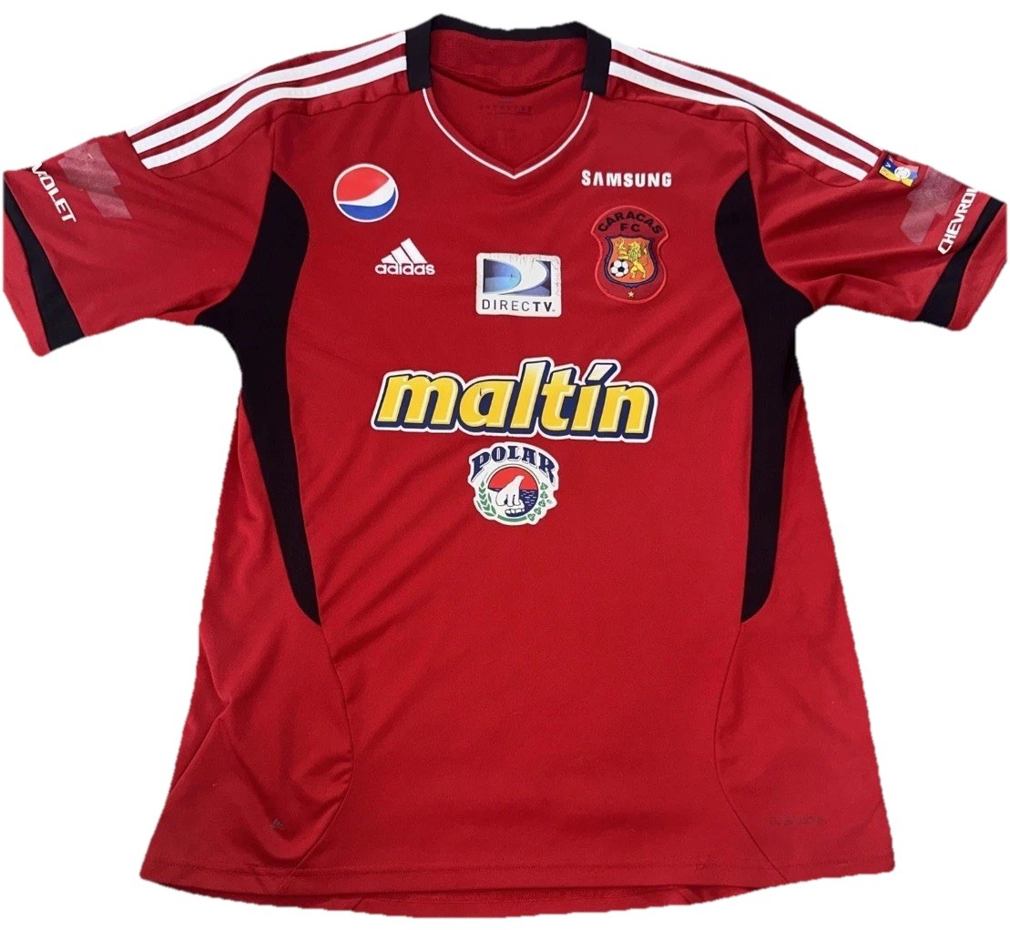 Adidas Caracas FC Home Football Soccer Jersey 2012 - 2013 Large Adidas Caracas FC Home Football Soccer Jersey 2012 - 2013 Large