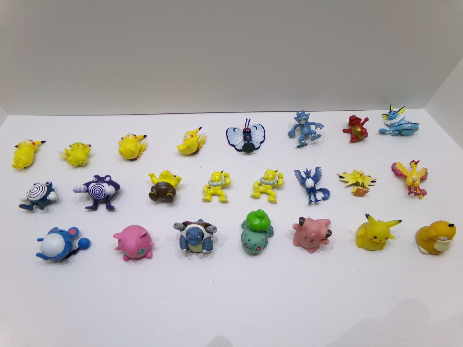 Pokémon Mini Figures and Sliders (Nintendo, Tomy, Hasbro)