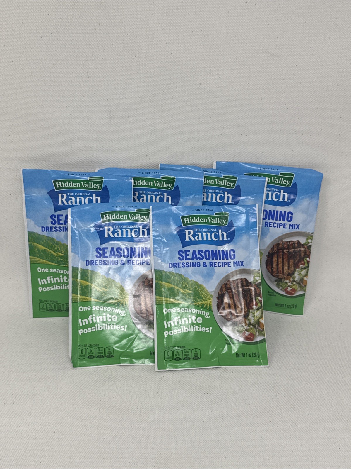 Hidden Valley Ranch Original Salad Dressing Mix 6 Packets - 1oz Packets Hidden Valley Ranch Original Salad Dressing Mix 6 Packets - 1oz Packets