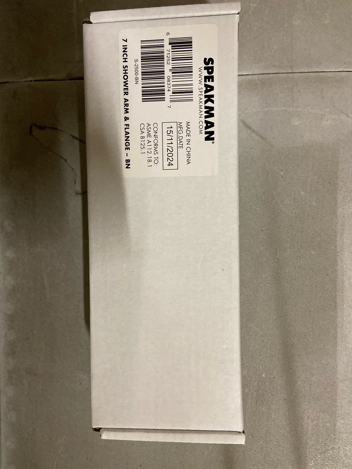 Speakman S-2500-BN Speakman 7\