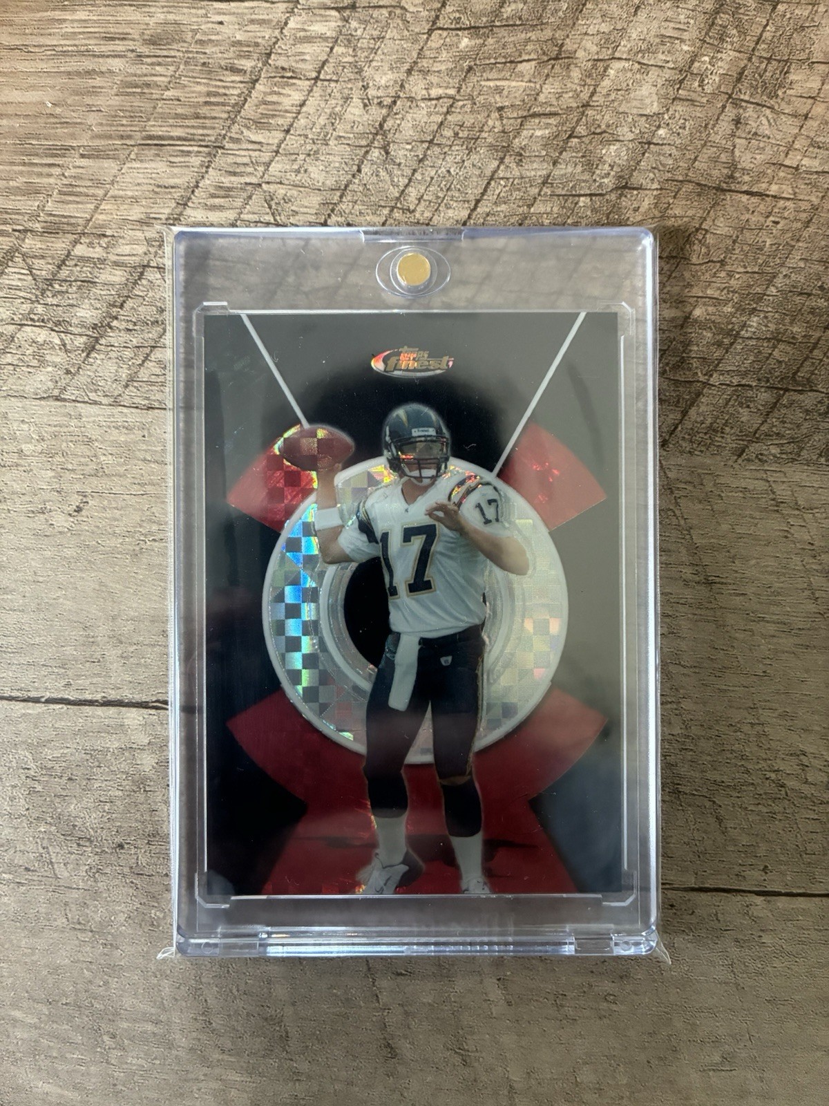 2005 Topps Finest Black Xfractor /25 Philip Rivers Chargers 2005 Topps Finest Black Xfractor /25 Philip Rivers Chargers