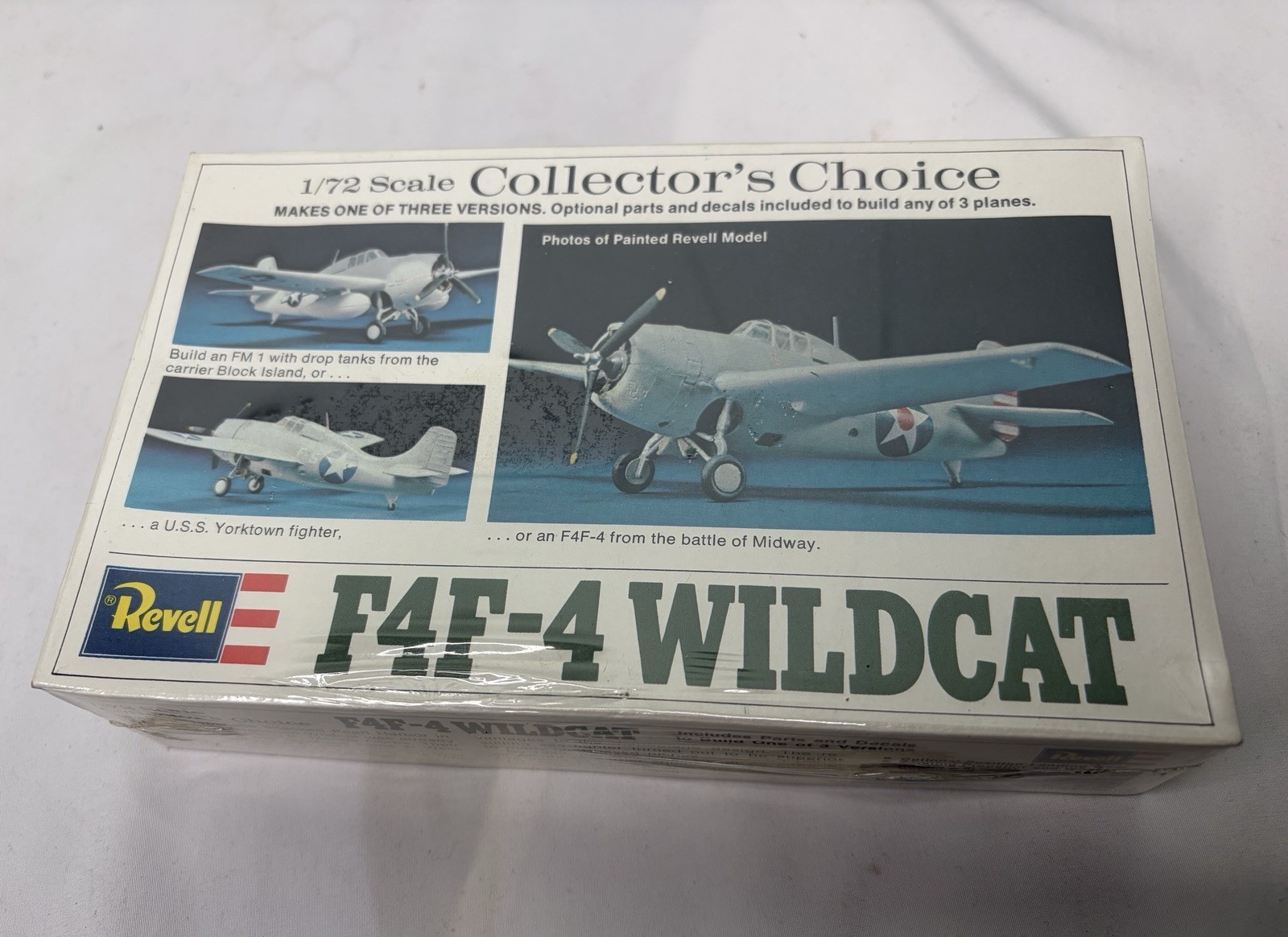 Revell 1975 Collector\'s Choice Wildcat 1/72 Scale Model Kit Revell 1975 Collector\'s Choice Wildcat 1/72 Scale Model Kit