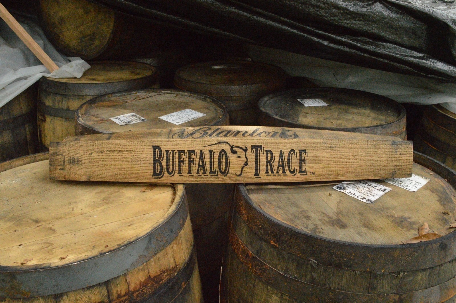 Whiskey Barrel Stave Buffalo Trace, Blanton's, Jack, Jameson, Whisky Many Others