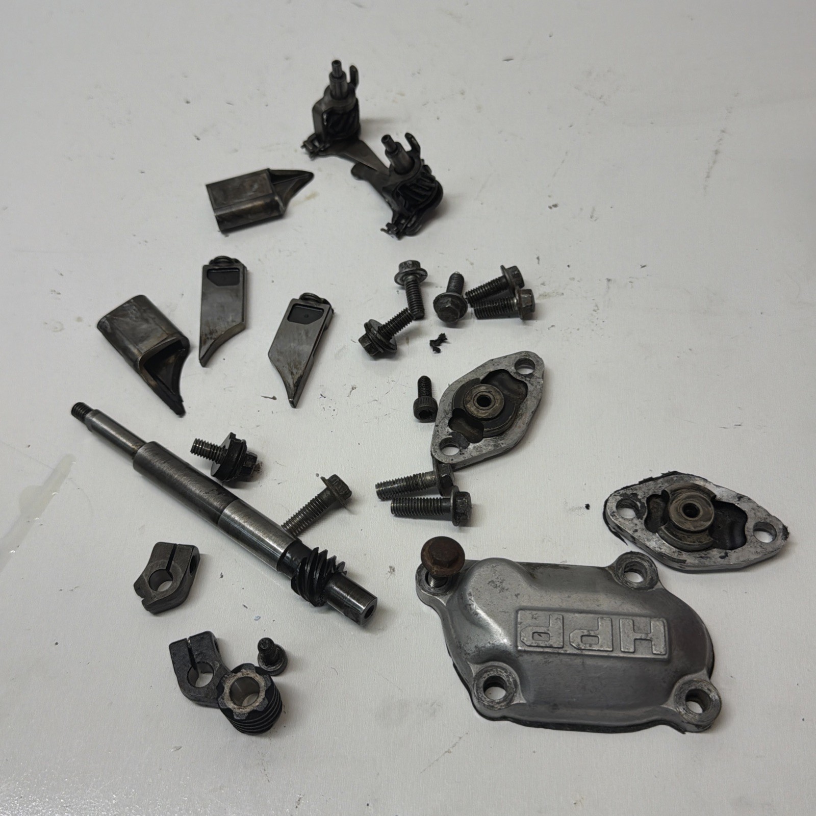 1998 1999 HONDA CR125R CR 125 R OEM CYLINDER EXHAUST POWER VALVE GOOD SHAPE 1998 1999 HONDA CR125R CR 125 R OEM CYLINDER EXHAUST POWER VALVE GOOD SHAPE