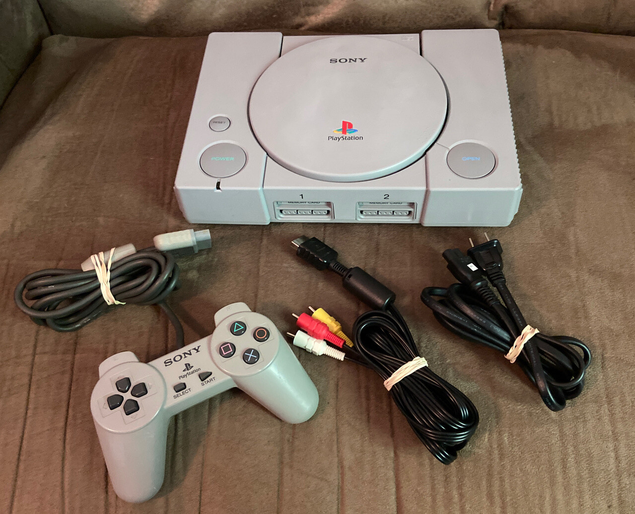 Official Sony PlayStation 1 PS1 Console Complete w Controller ~ Fast Shipping