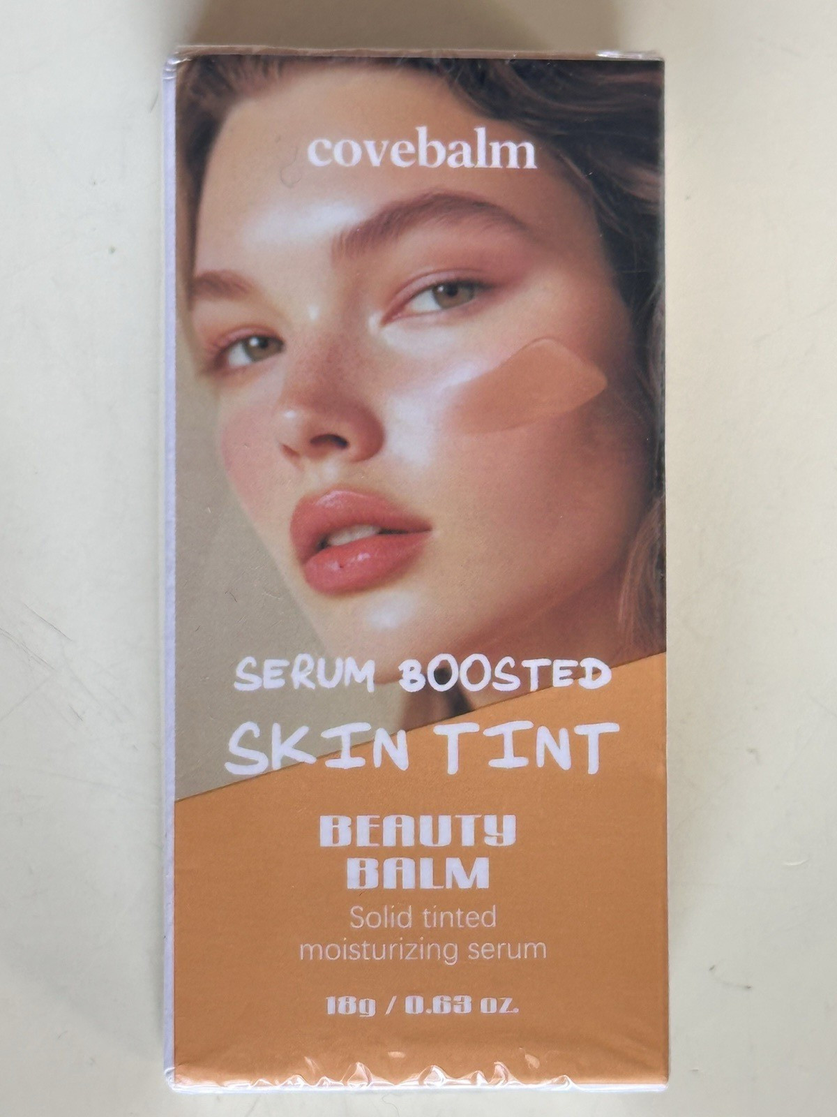 New Covebalm Moisturize Serum Boosted Skin Tint Beauty Balm Solid #03 NEW SEALED