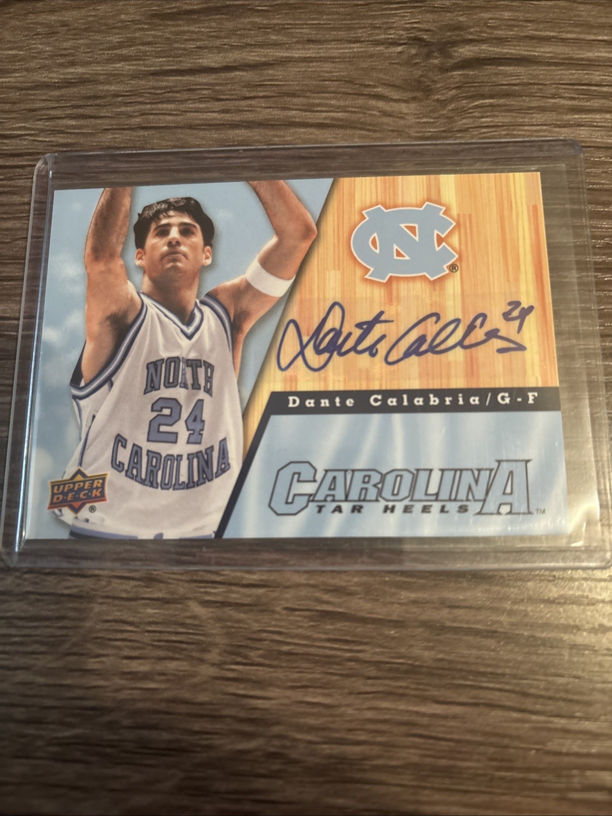 2010-11 UD North Carolina Basketball - Dante Calabria # 68