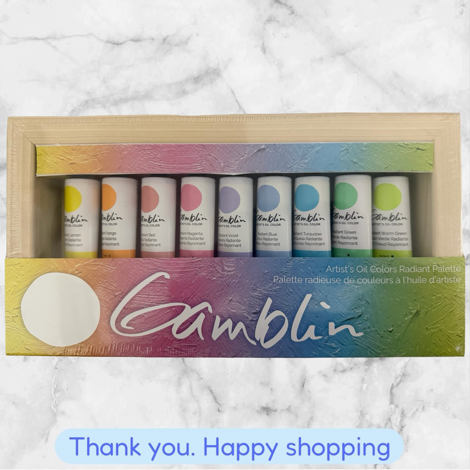 Gamblin Artist’s Oil Set of 9 Radiant Colors Paint Tubes 37ml Art Brush Artistts Gamblin Artist’s Oil Set of 9 Radiant Colors Paint Tubes 37ml Art Brush Artistts