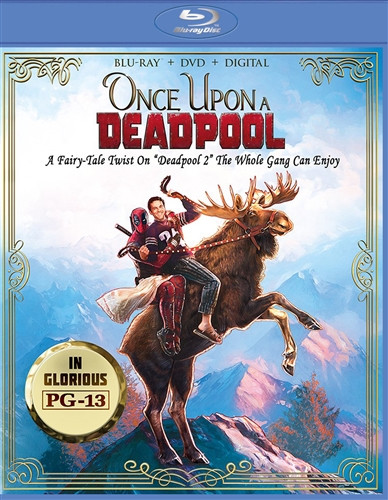 ONCE UPON A DEADPOOL New Sealed Blu-ray + DVD Deadpool 2