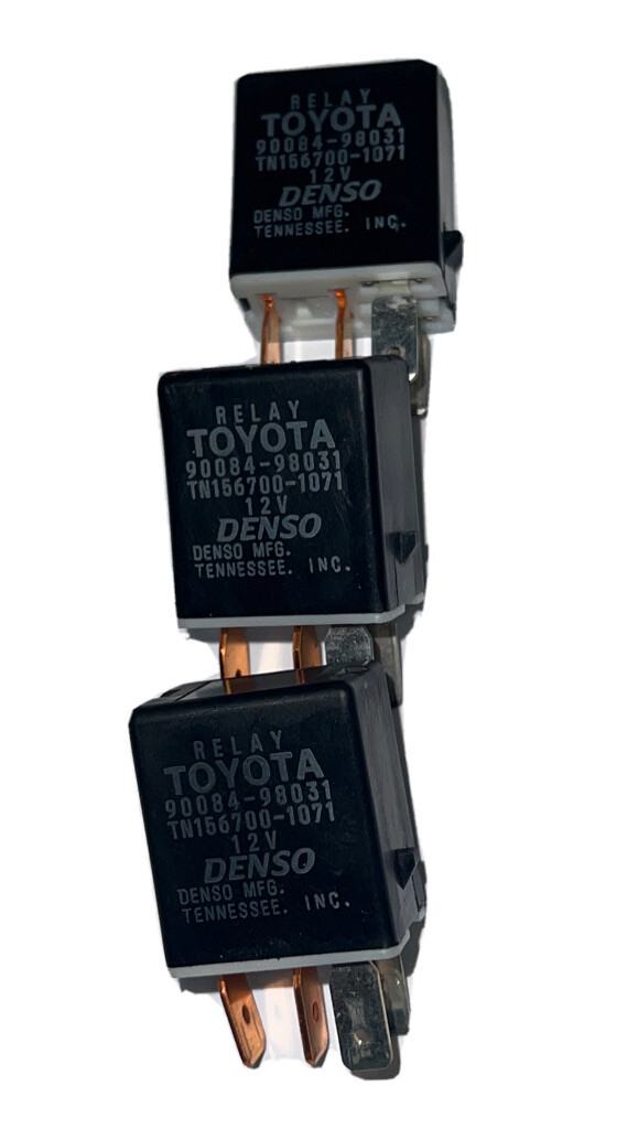 ✅ LEXUS TOYOTA DENSO OEM RELAY 90084-98031  9008498031⚡TESTED  Lot of 3