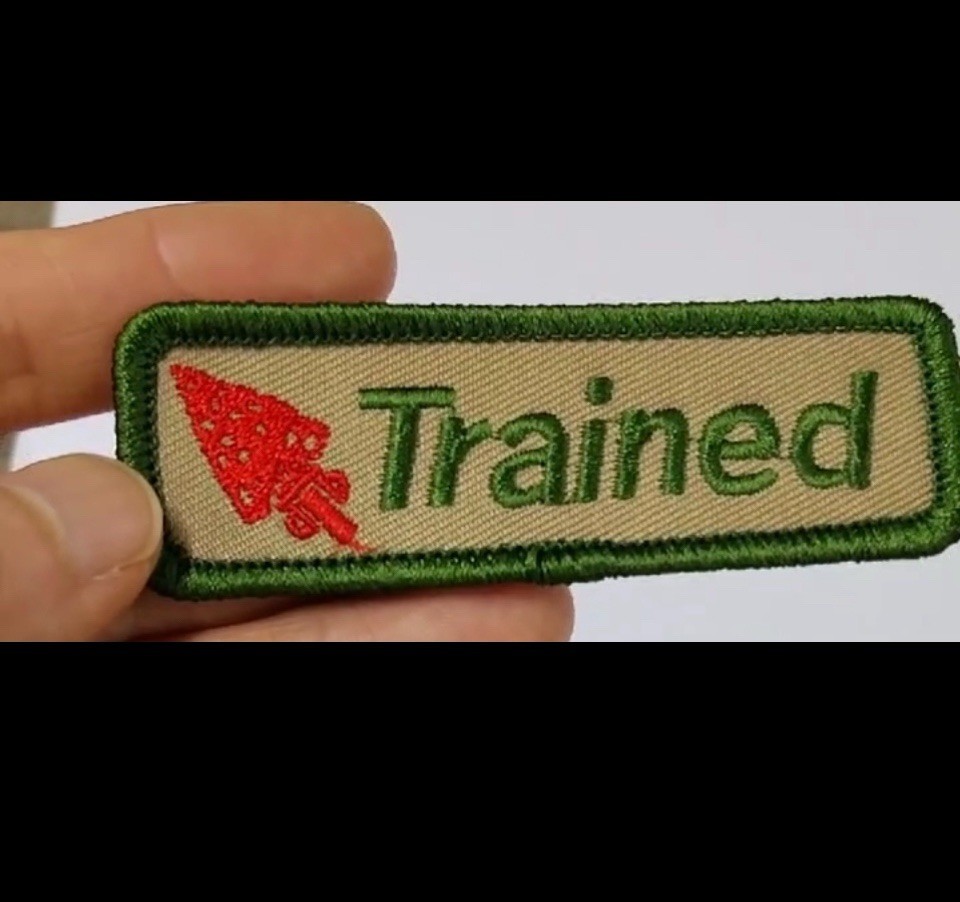Scouts Trained OA 3” Patch. BSA, Trained, Order of the Arrow Scouts Trained OA 3” Patch. BSA, Trained, Order of the Arrow