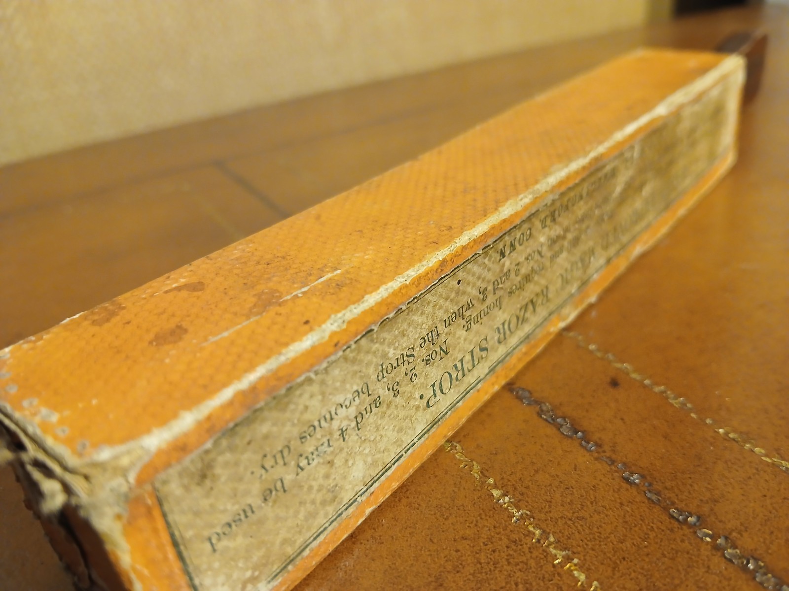 Vintage Antique Loveless Magic Razor Strop Vintage Antique Loveless Magic Razor Strop
