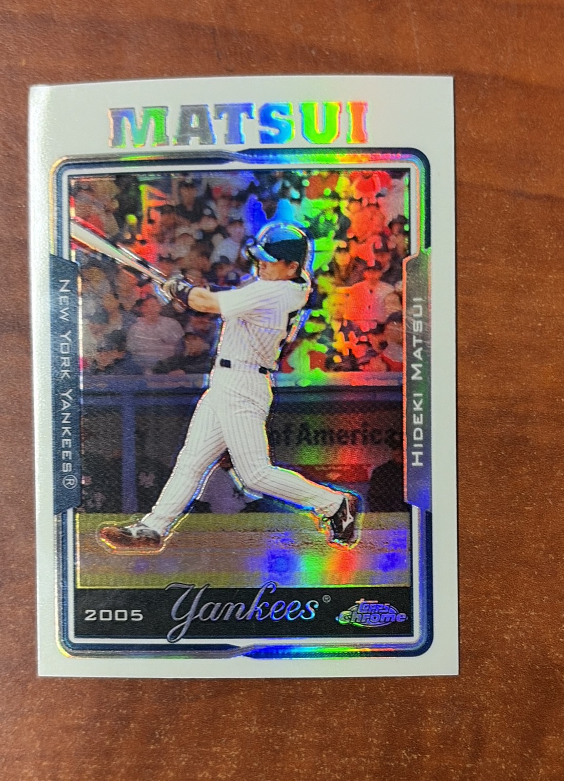 2005 Topps Chrome - Hideki Matsui #428 Refractor