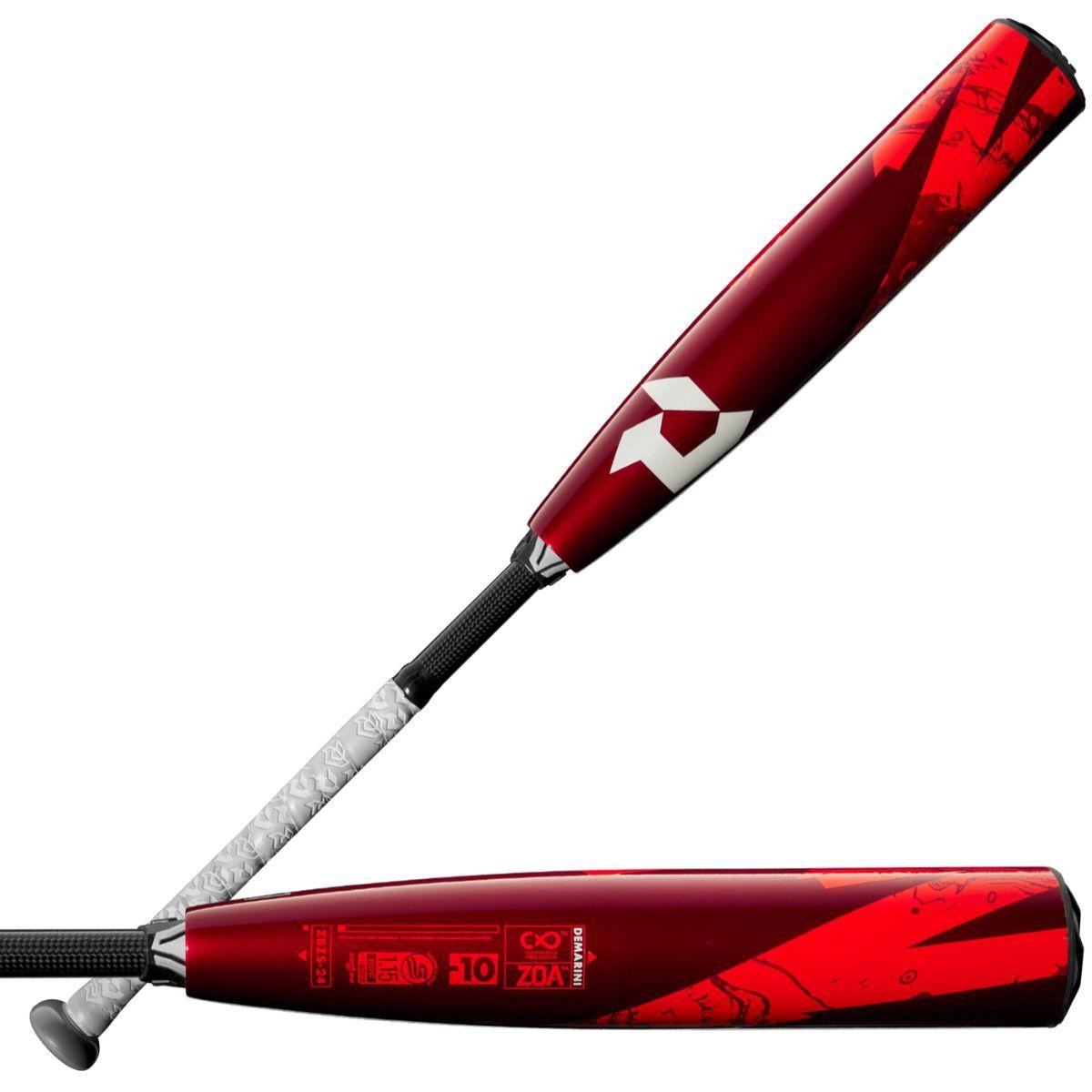 DeMarini ZOA Drop 10 USSSA Baseball Bat: WBD2466010 (28 In. 18 Oz.) DeMarini ZOA Drop 10 USSSA Baseball Bat: WBD2466010 (28 In. 18 Oz.)
