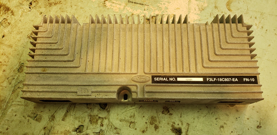 1993-1994 LINCOLN MARK VIII JBL RADIO AMPLIFIER F3LF-18C807-EA TESTED-WORKS