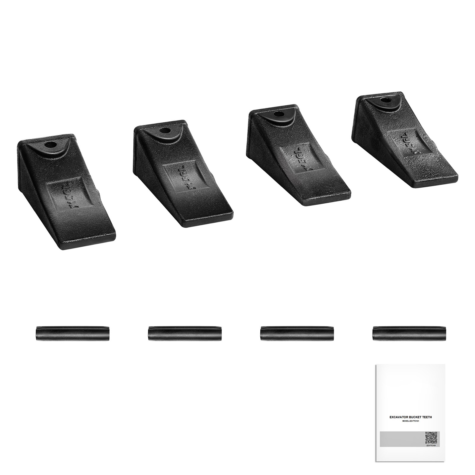 Uimoso 4 Pack X156L Bucket Teeth 5.3\