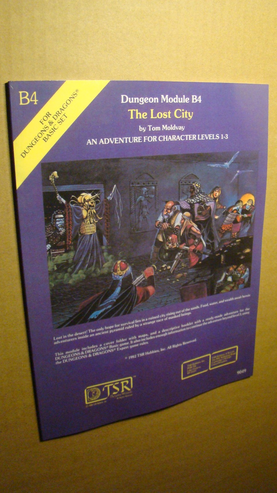 MODULE B4 - THE LOST CITY *NEW MINT 9.8 NEW* DUNGEONS DRAGONS
