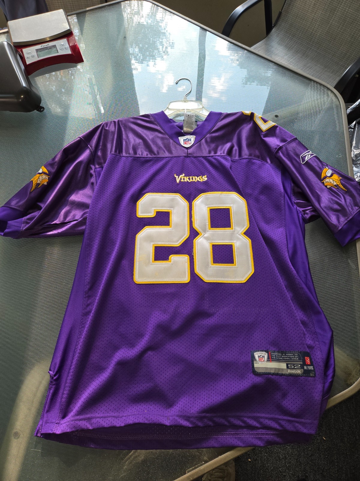 Most Awesome 2008 Adrian Peterson Jersey Size 52