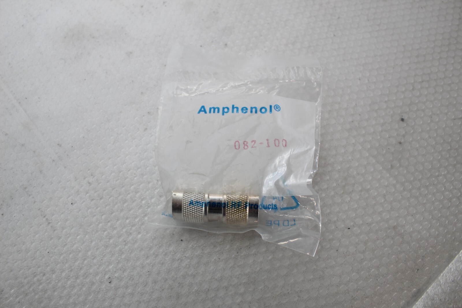 Lot of*3 Amphenol RF 082-100-RFX Adapter In-Series Silver Plated Brass 707 (RMS)