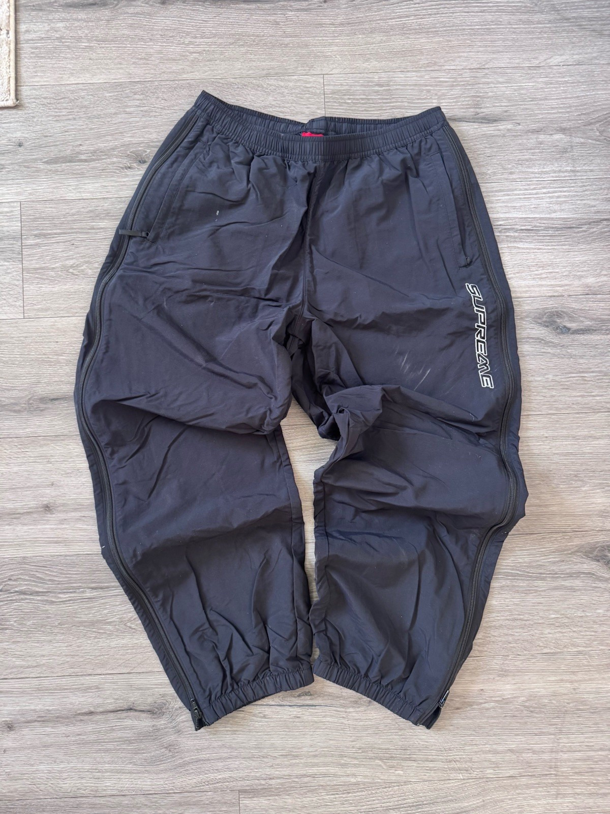 Supreme Full Zip Baggy sweatpants Track Pants Supreme Full Zip Baggy sweatpants Track Pants