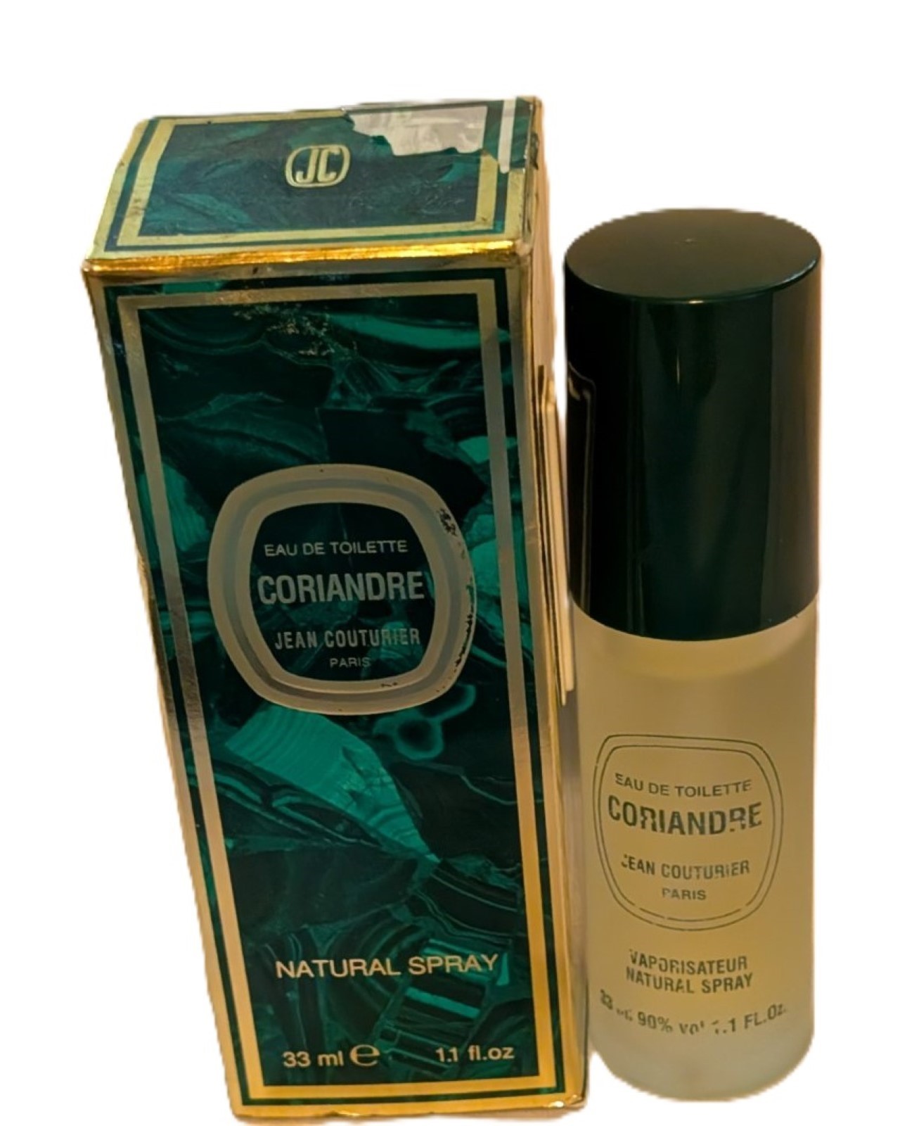 Coriandre by Jean Couturier 1.1 fl. oz NEW IN BOX Natural Spray 1973 PET RESCUE