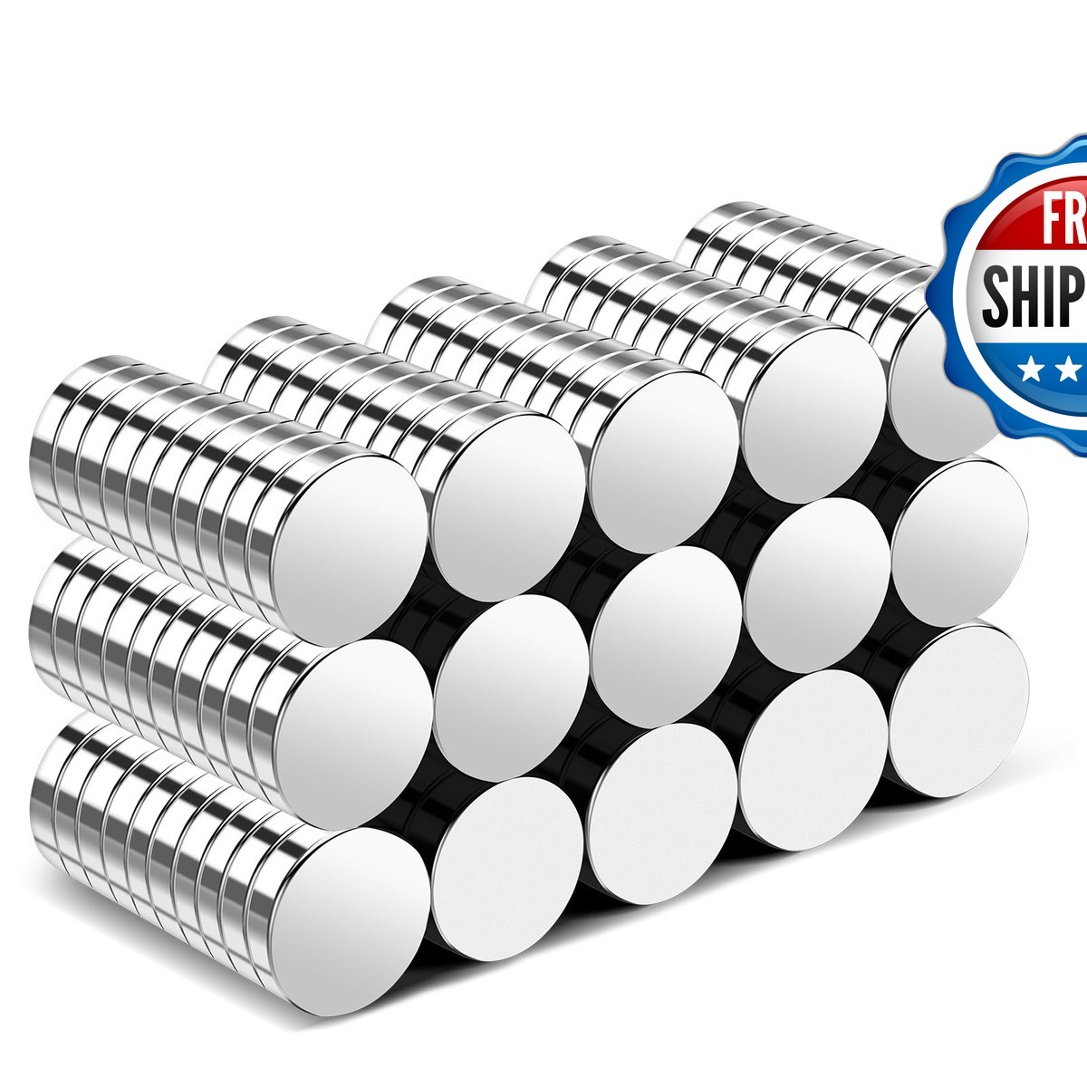 TRYMAG 12x2mm 150Pcs Rare Earth Magnets