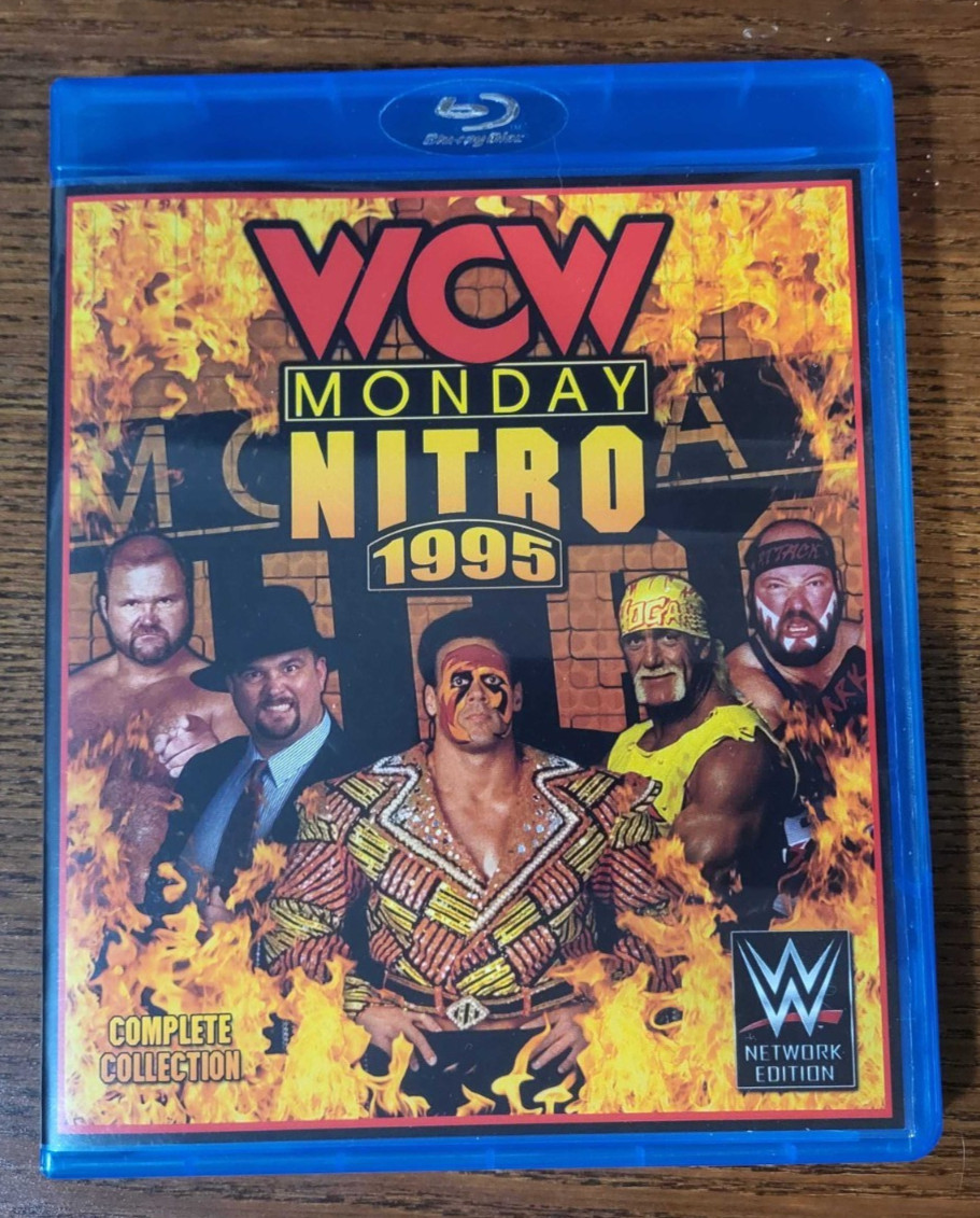 WCW Monday Nitro 1995 Complete TV Collection Blu Ray WWE NWA AEW NJPW Wrestling