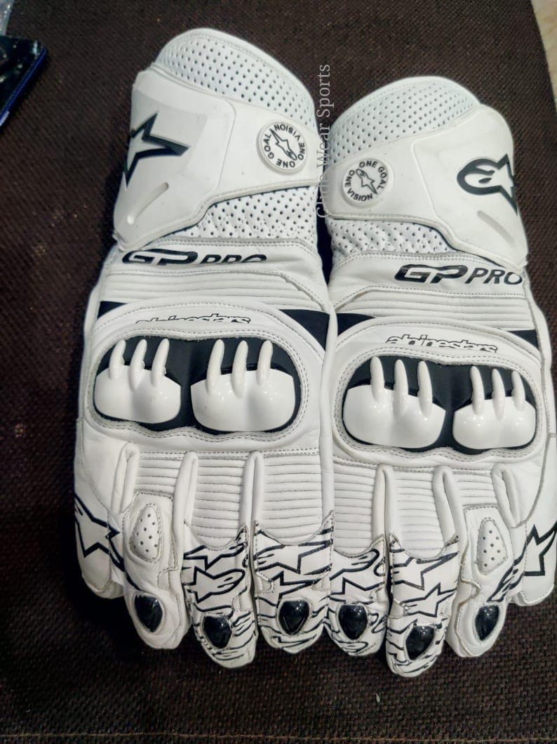New Alpinestars GP PRO Motorbike Racing Leather Gloves All Sizes