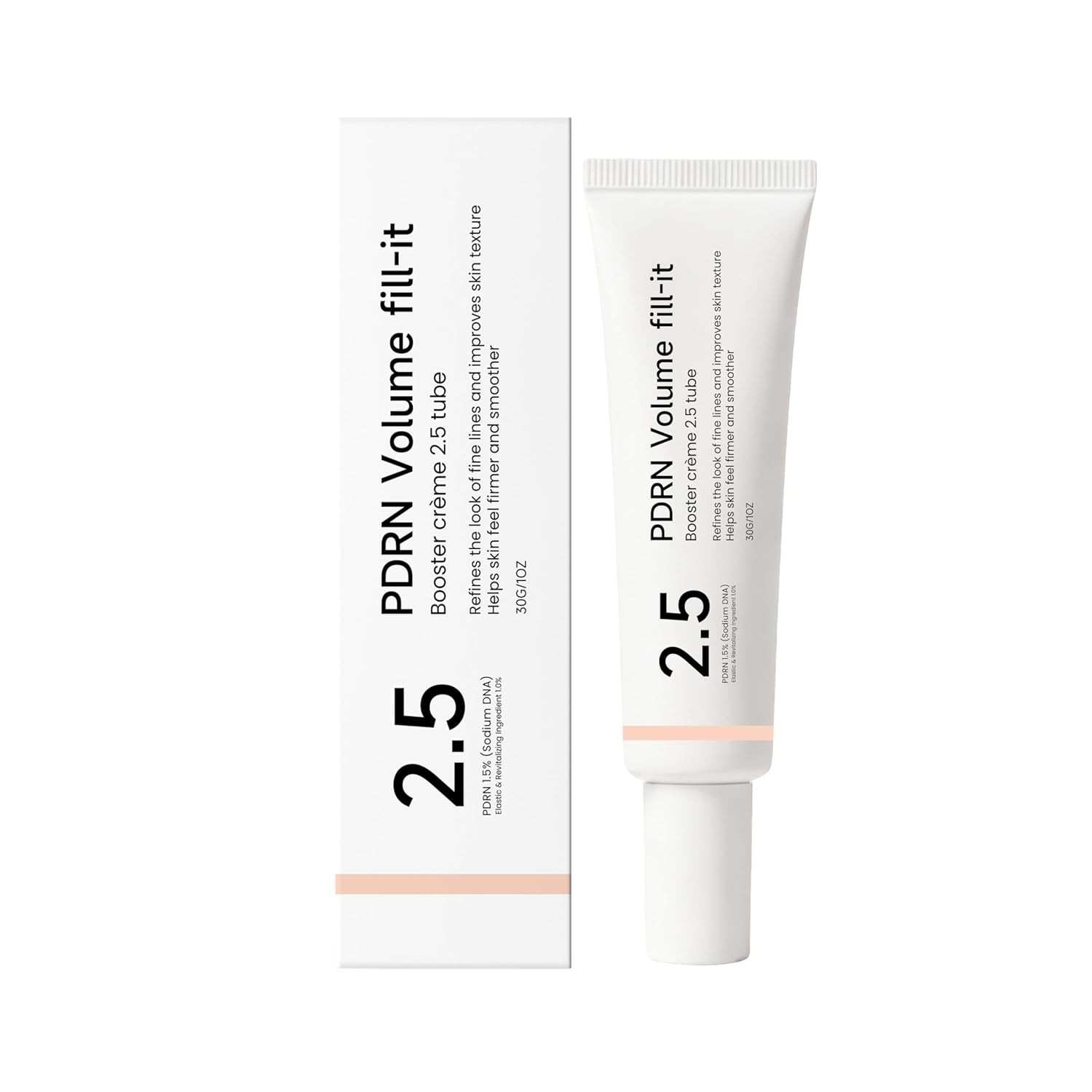 Abib PDRN Volume fill-it Booster Cream 2.5 tube | Facial Volume Plumping with... Abib PDRN Volume fill-it Booster Cream 2.5 tube | Facial Volume Plumping with...