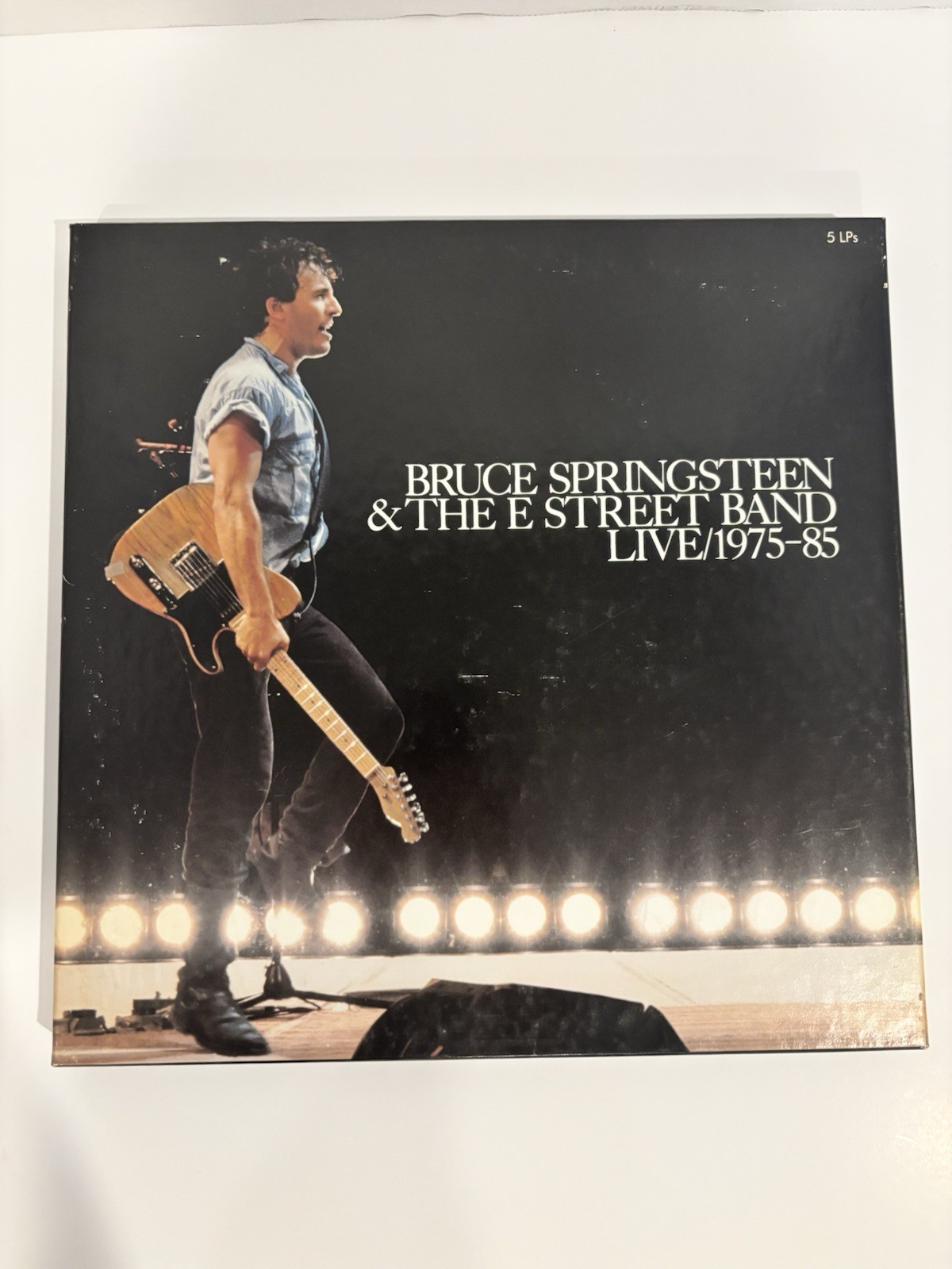 Bruce Springsteen & The E Street Band Live/1975-85 5 LP Set With Booklet